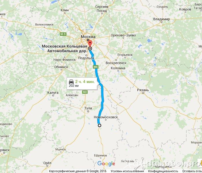 М4 на Мск. Пов. на Богородицк - МКАД